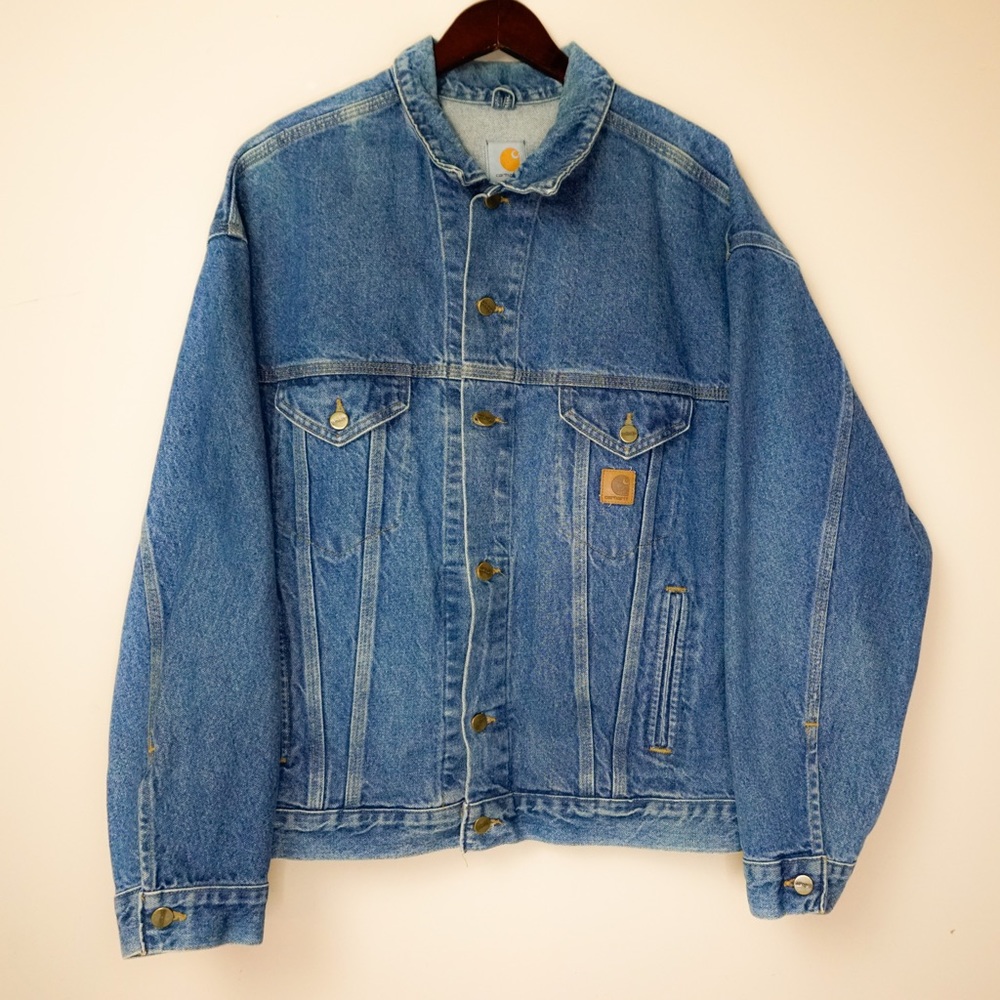 Vintage carhartt denim jacket